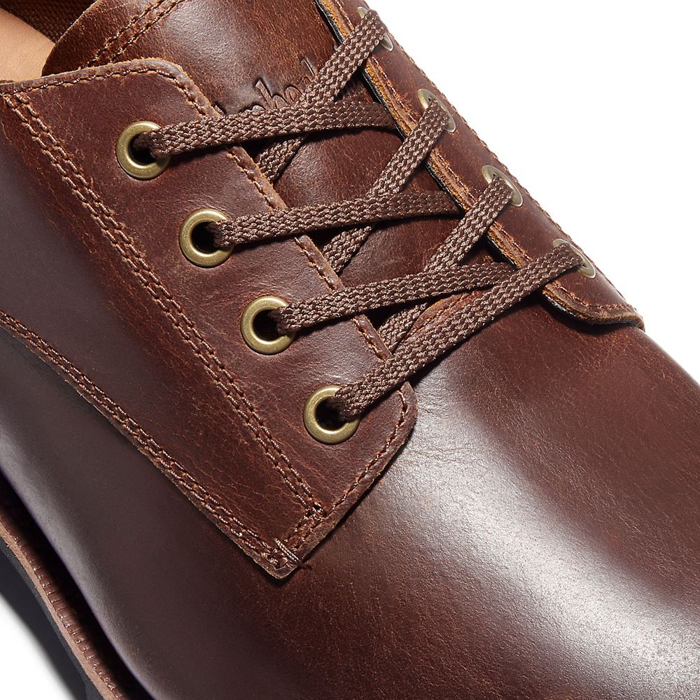 Sapatos de Oxford Masculino - Timberland Kendrick Impermeavel - BACRK1562 - Marrom